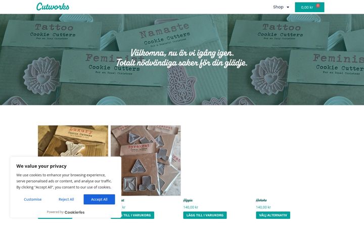 Screenshot of cutworks.se