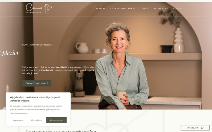 Screenshot of cuup.eu