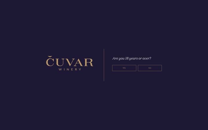 Screenshot of cuvarwinery.com