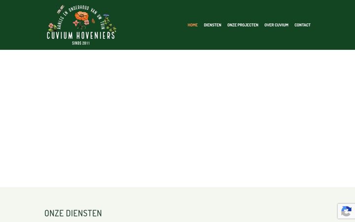 Screenshot di cuvium.nl
