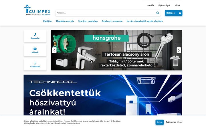 Screenshot of cuwebaruhaz.hu