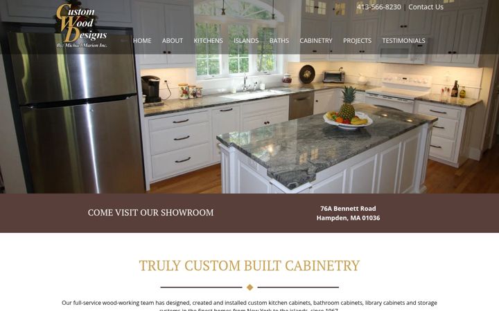 Screenshot of cuwood.com