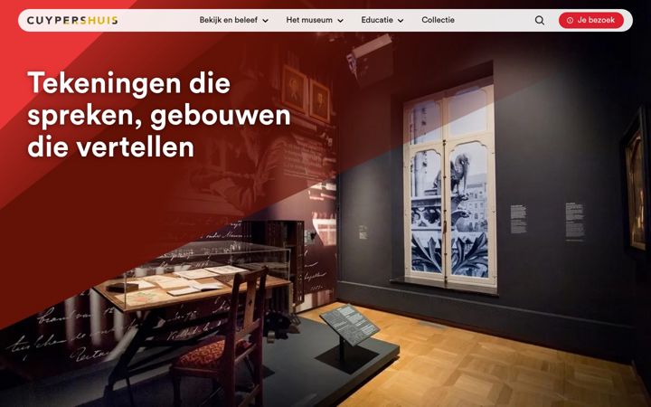 Screenshot di cuypershuis.nl