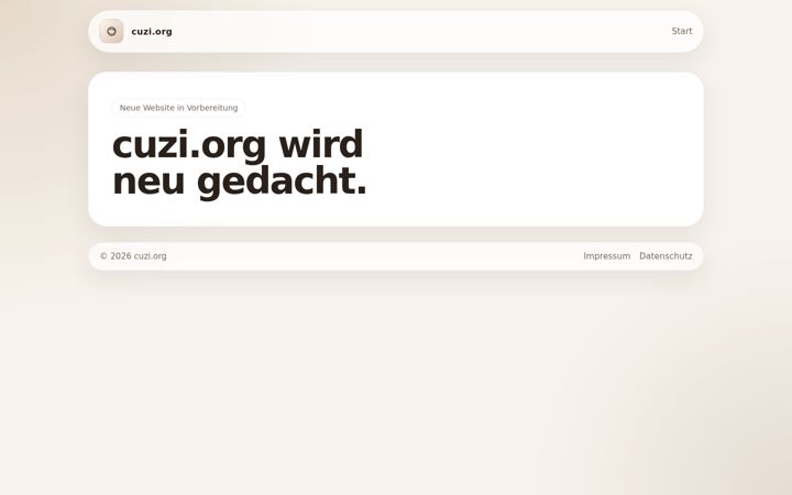 Screenshot of cuzi.org