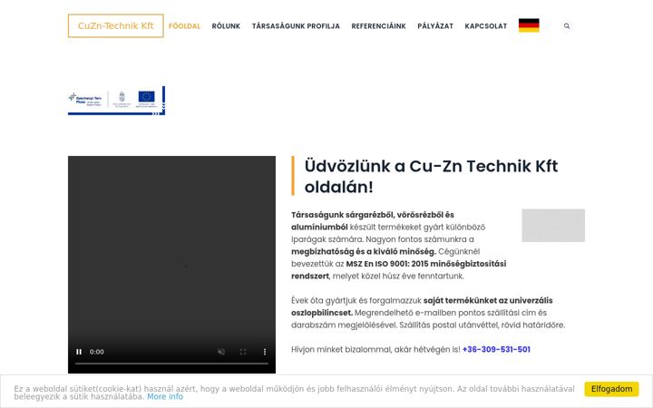 Screenshot of cuzn.hu