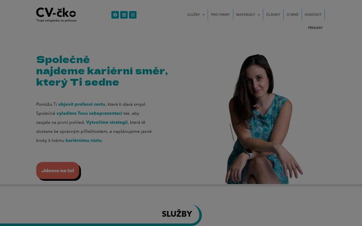 Screenshot van cv-cko.cz
