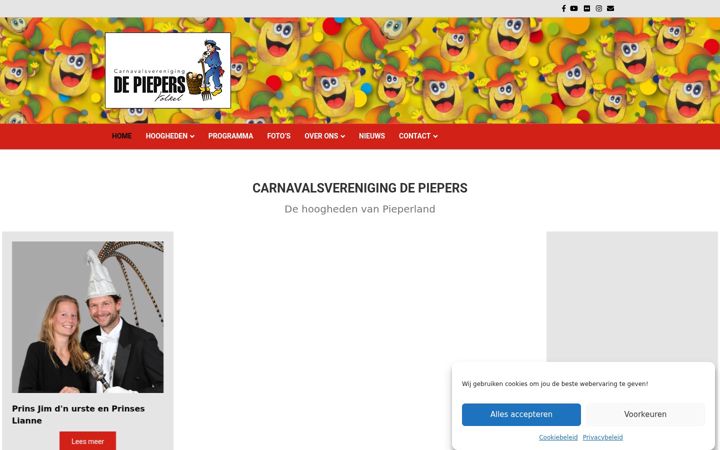 Screenshot di cv-depiepersvolkel.nl