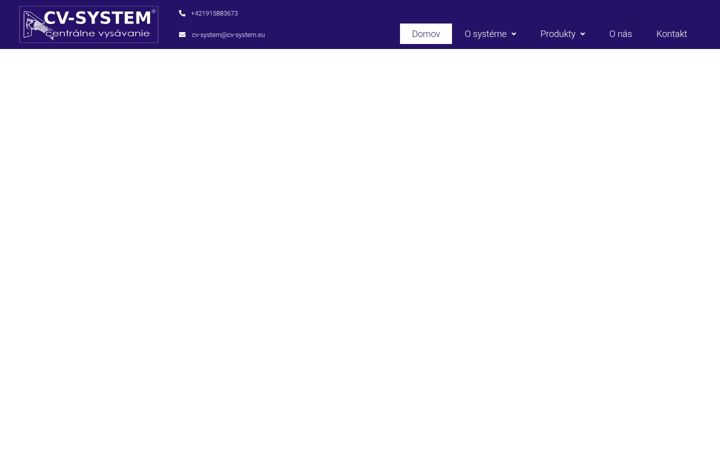 Screenshot of cv-system.eu