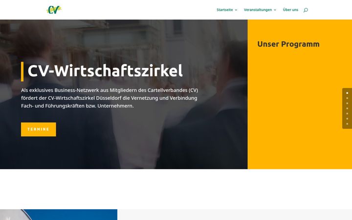 Screenshot of cv-wirtschaftszirkel.de