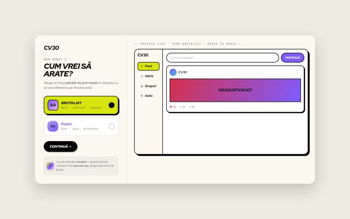 Screenshot του cv30.co