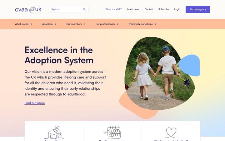 Screenshot of cvaa.org.uk