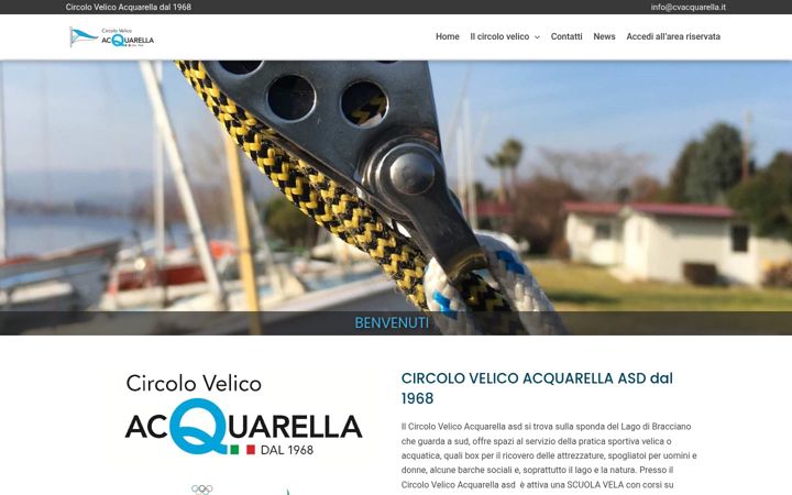 Screenshot of cvacquarella.it