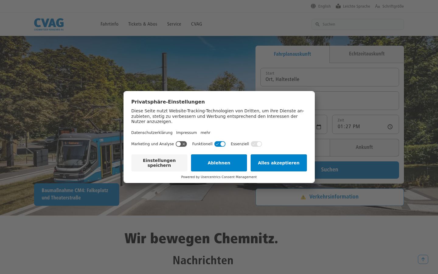 Sutikimo reklamjuostės, rodytos prieš bet kokią sąveiką, ekrano kopija