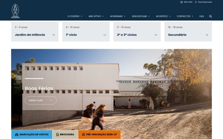 Screenshot of cvalsassina.pt