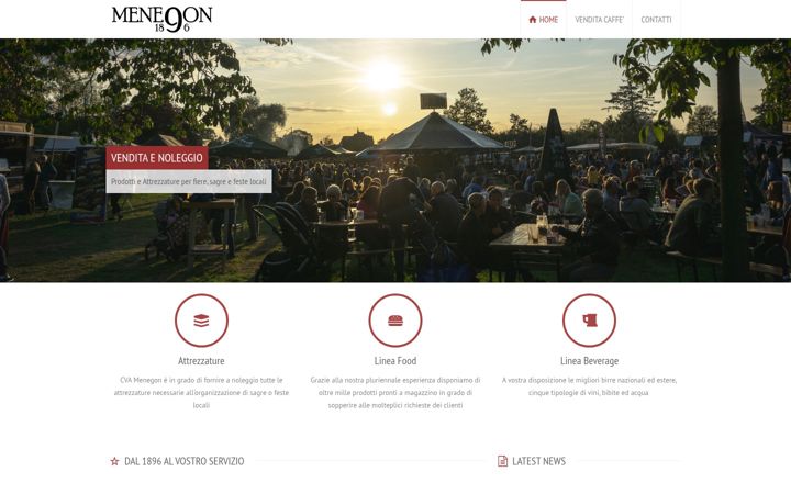 Screenshot of cvamenegon.it