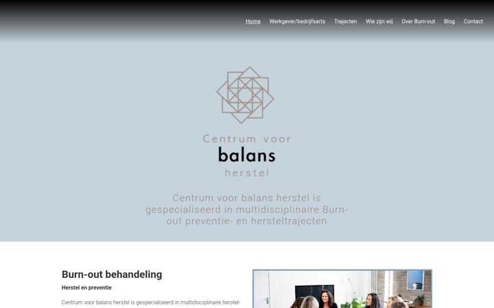 Screenshot of cvbh.nl