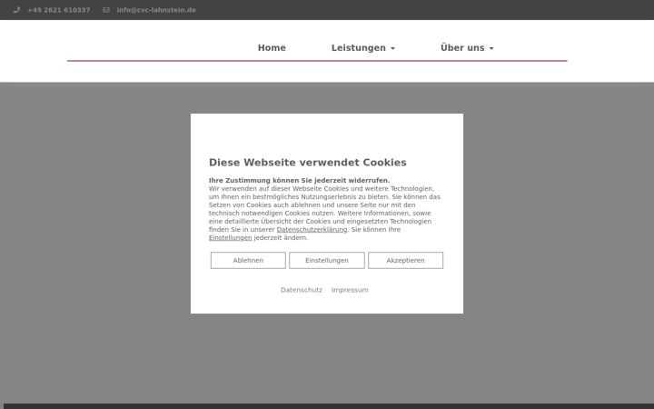 Screenshot of cvc-lahnstein.de