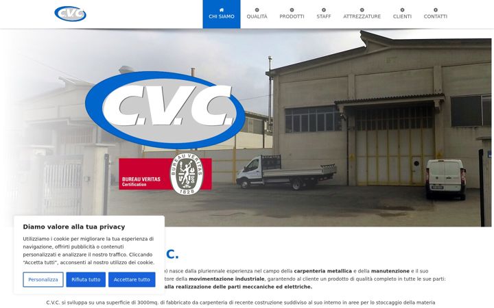 Screenshot of cvc-srl.com