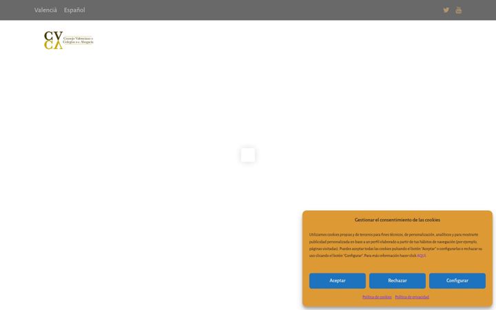 Screenshot of cvca.es