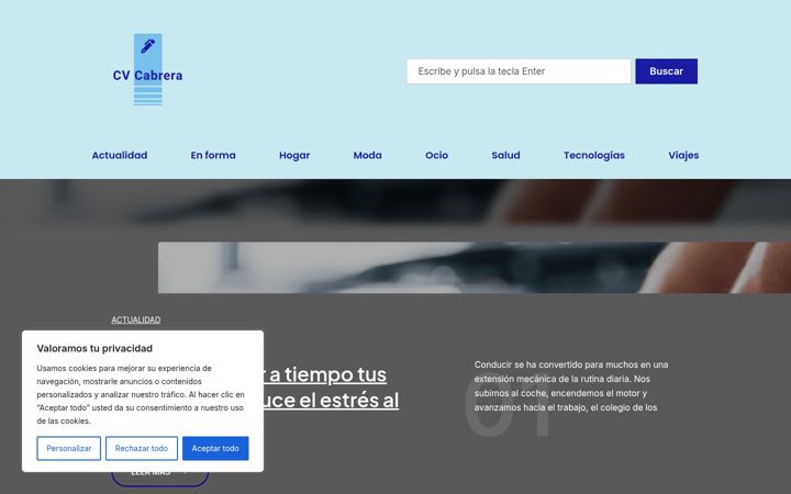 Screenshot of cvcabrera.es