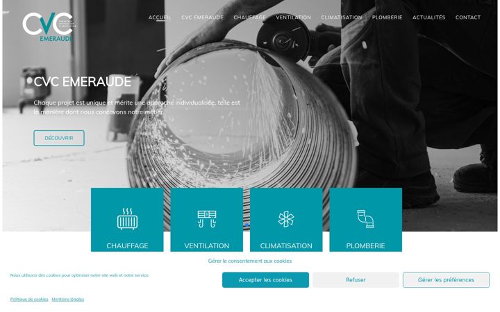 Screenshot van cvcemeraude.fr