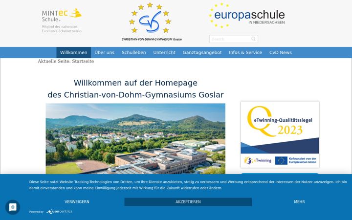 Screenshot of cvd-gs.de