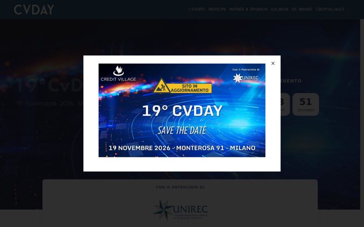 Screenshot of cvday.events