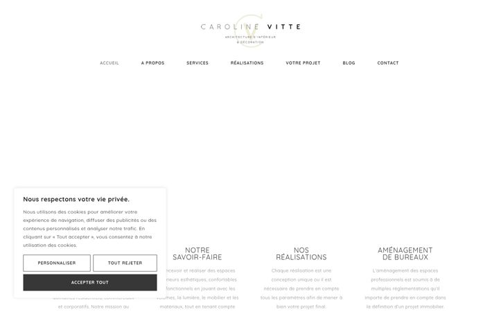 Screenshot van cvdecoration.fr