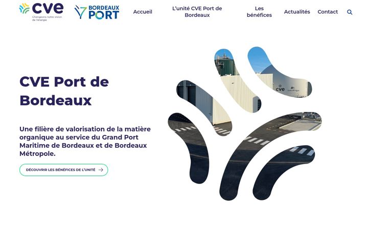 Screenshot of cve-portbordeaux.fr