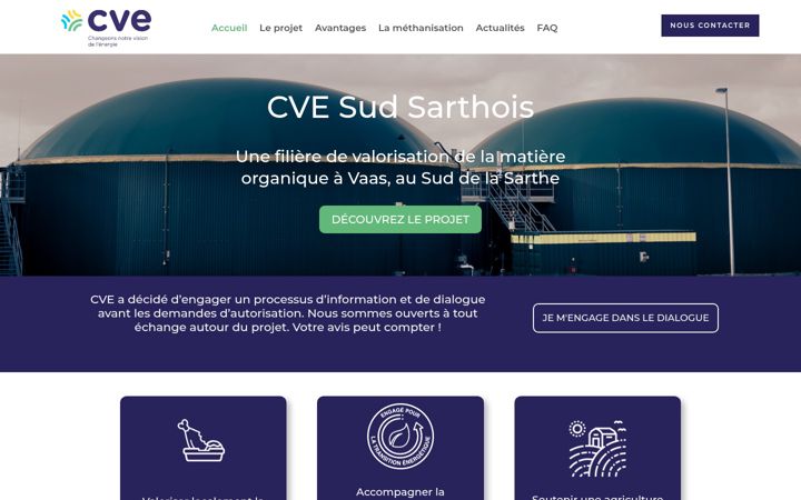 Screenshot von cve-sud-sarthois.fr