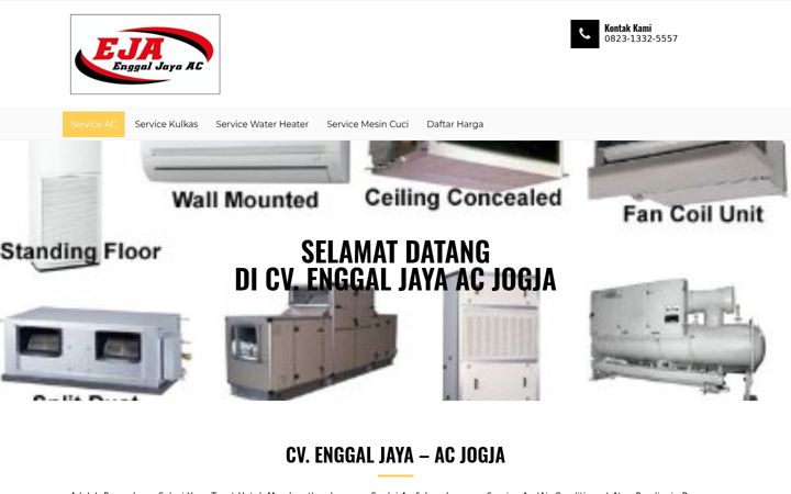 Screenshot of cvenggaljayaac.org