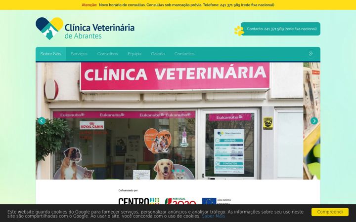 Screenshot of cvetabrantes.pt