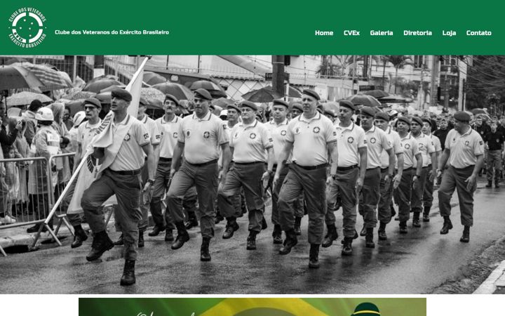 Екранна снимка на cvexbrasil.com.br