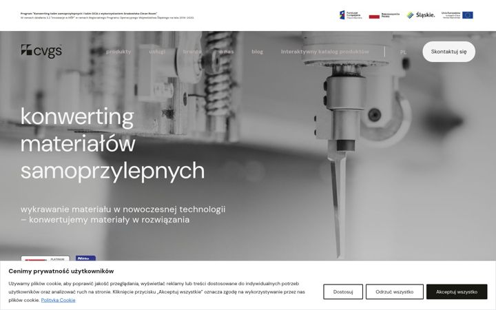 Screenshot of cvgs.pl