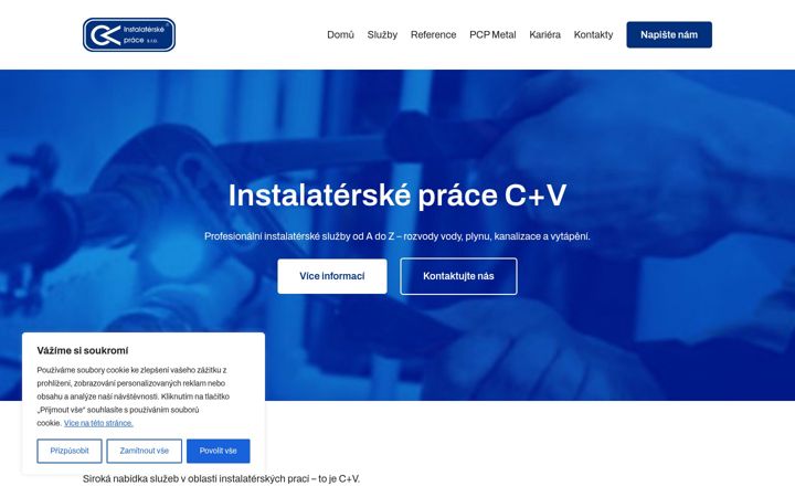 Screenshot van cvip.cz