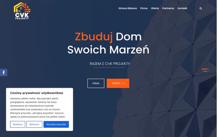 Screenshot of cvk-projekty.pl