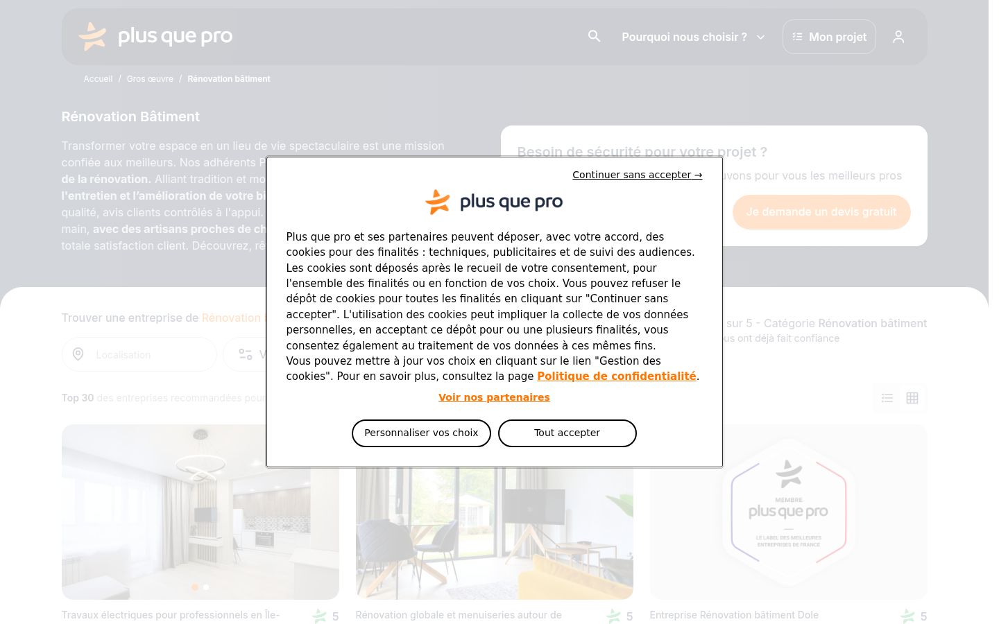 Sutikimo reklamjuostės, rodytos prieš bet kokią sąveiką, ekrano kopija