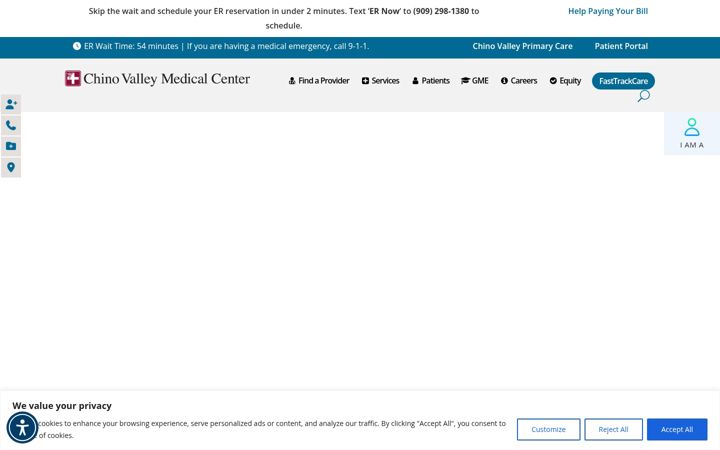 Screenshot of cvmc.com