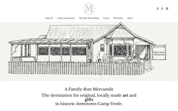 Screenshot of cvmercantile.square.site