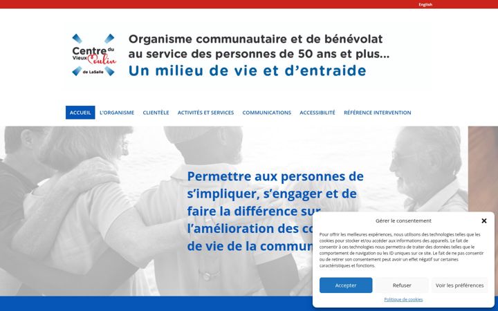 Screenshot of cvmlasalle.org
