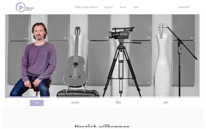 Screenshot of cvmusic.de