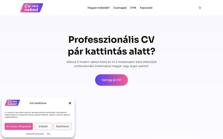 Screenshot of cvneked.hu