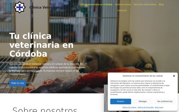Screenshot of cvnorena.es