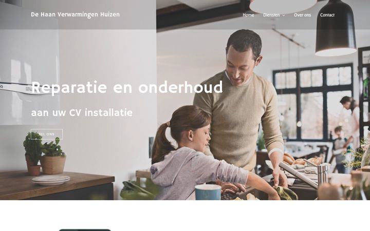 Screenshot of cvonderhoudhuizen.nl