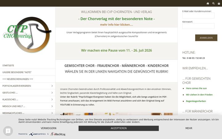 Screenshot of cvp-chornoten.de