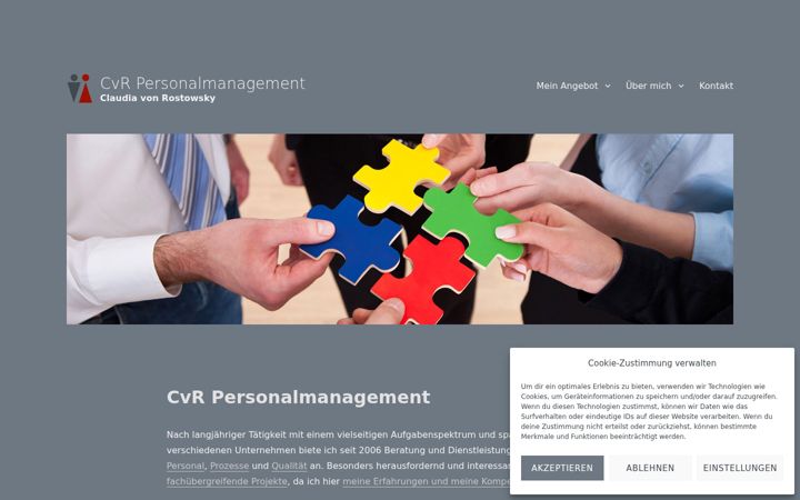Screenshot of cvr-personalmanagement.de
