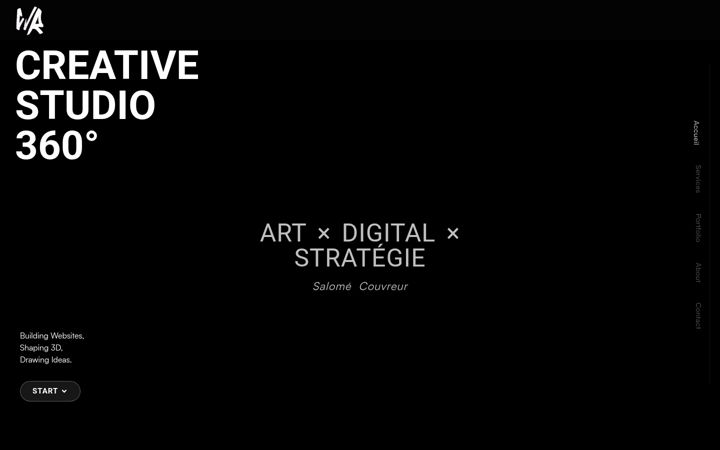 Screenshot of cvr-studio.com