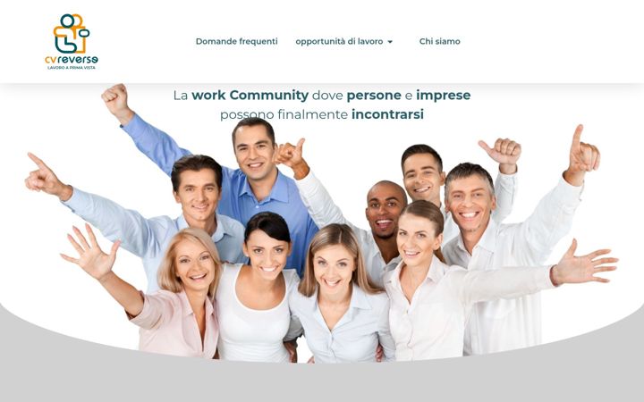 Screenshot of cvreverse.com