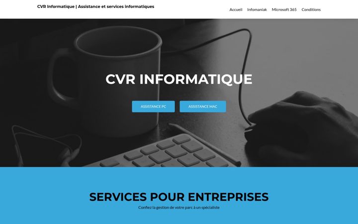 Screenshot of cvri.ch