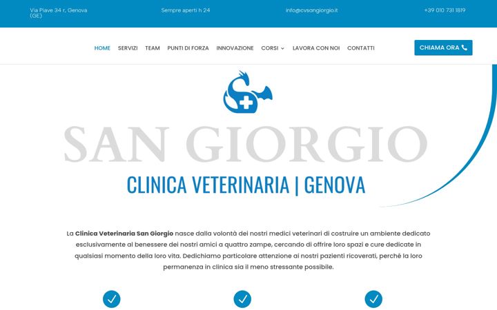 Screenshot of cvsangiorgio.it